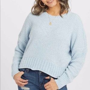 Altar'd State Light Blue Sweater